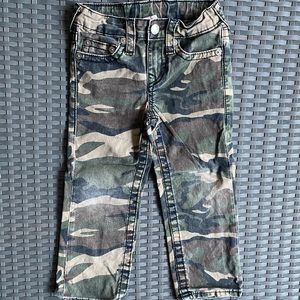 True Religion, toddler size 4, camo pants